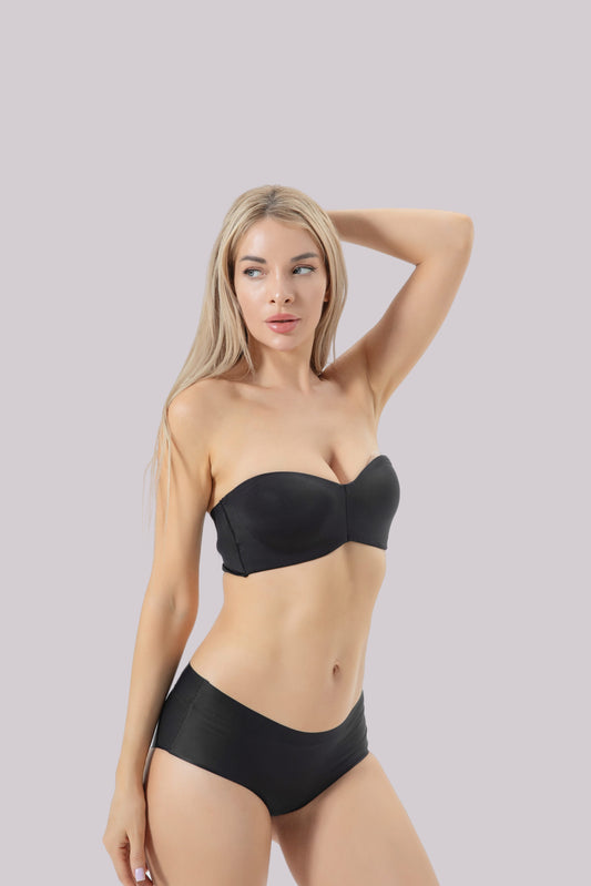 MissKlara StrapFree-Eleganter Bandeau-BH