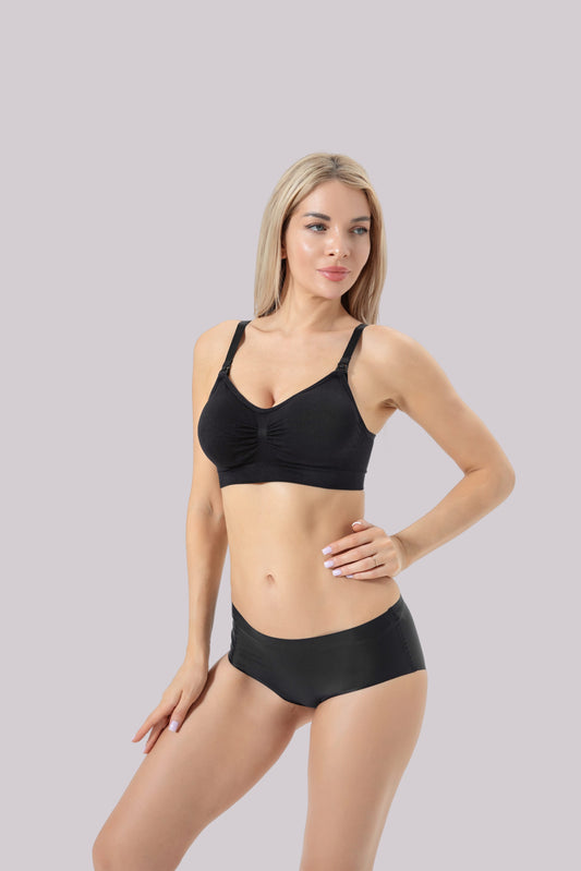 MissKlara MamaSoft- Nahtloser und bequemer Still-BH