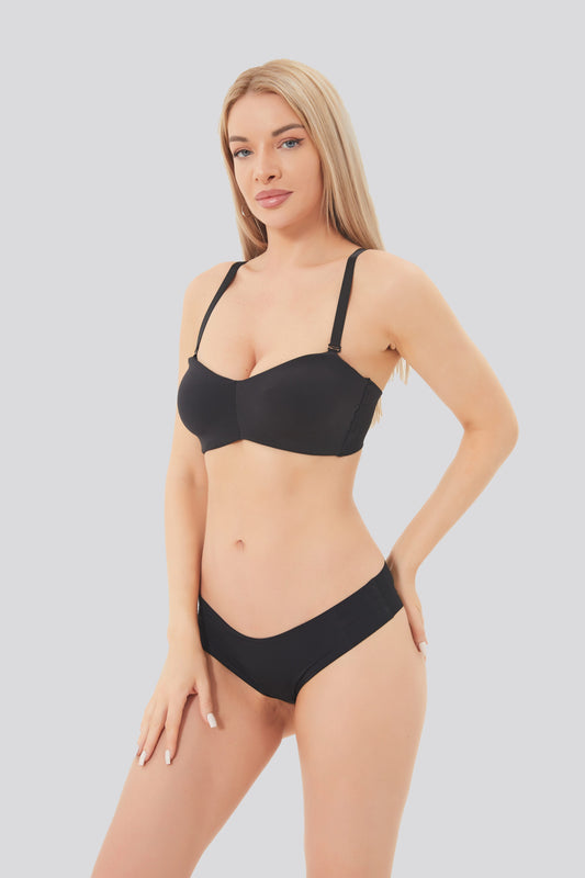 MissKlara StrapFree-Eleganter Bandeau-BH