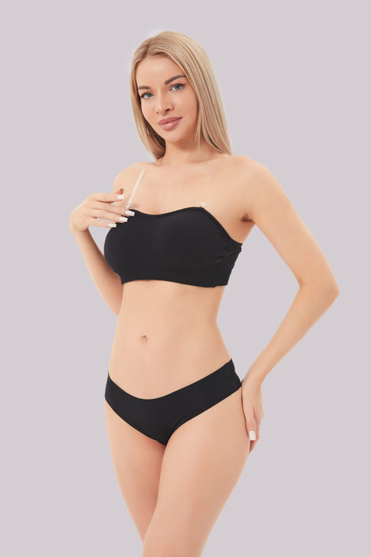 MissKlara SoftBand - Komfortabler Bandeau-BH