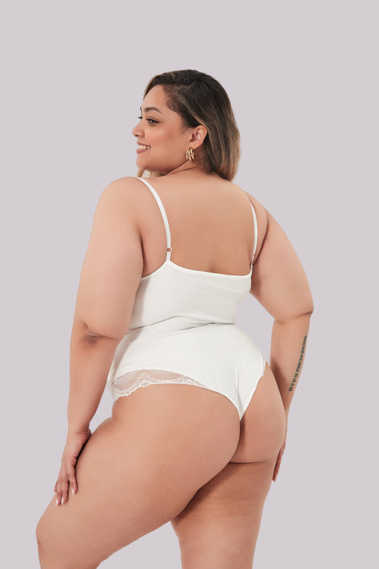 MissKlara LaceSilk - Shapewear Bodysuit aus Spitze