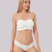 MissKlara SoftBand - Komfortabler Bandeau-BH