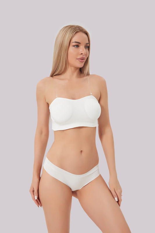 MissKlara SoftBand - Komfortabler Bandeau-BH