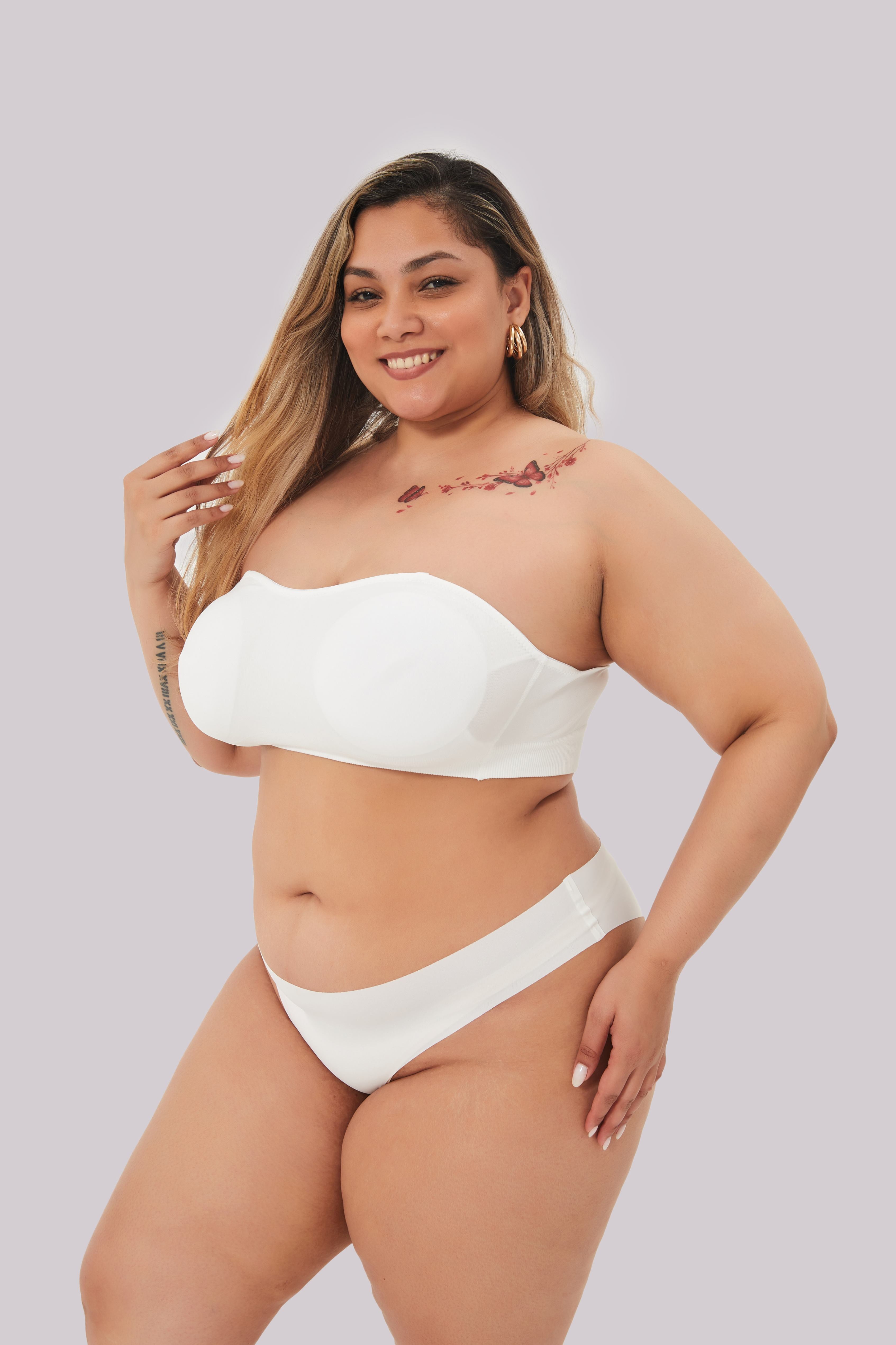 MissKlara SoftBand - Komfortabler Bandeau-BH