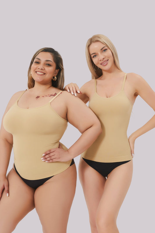 MissKlara PureEase- Premium-Cami mit Rundhalsausschnitt