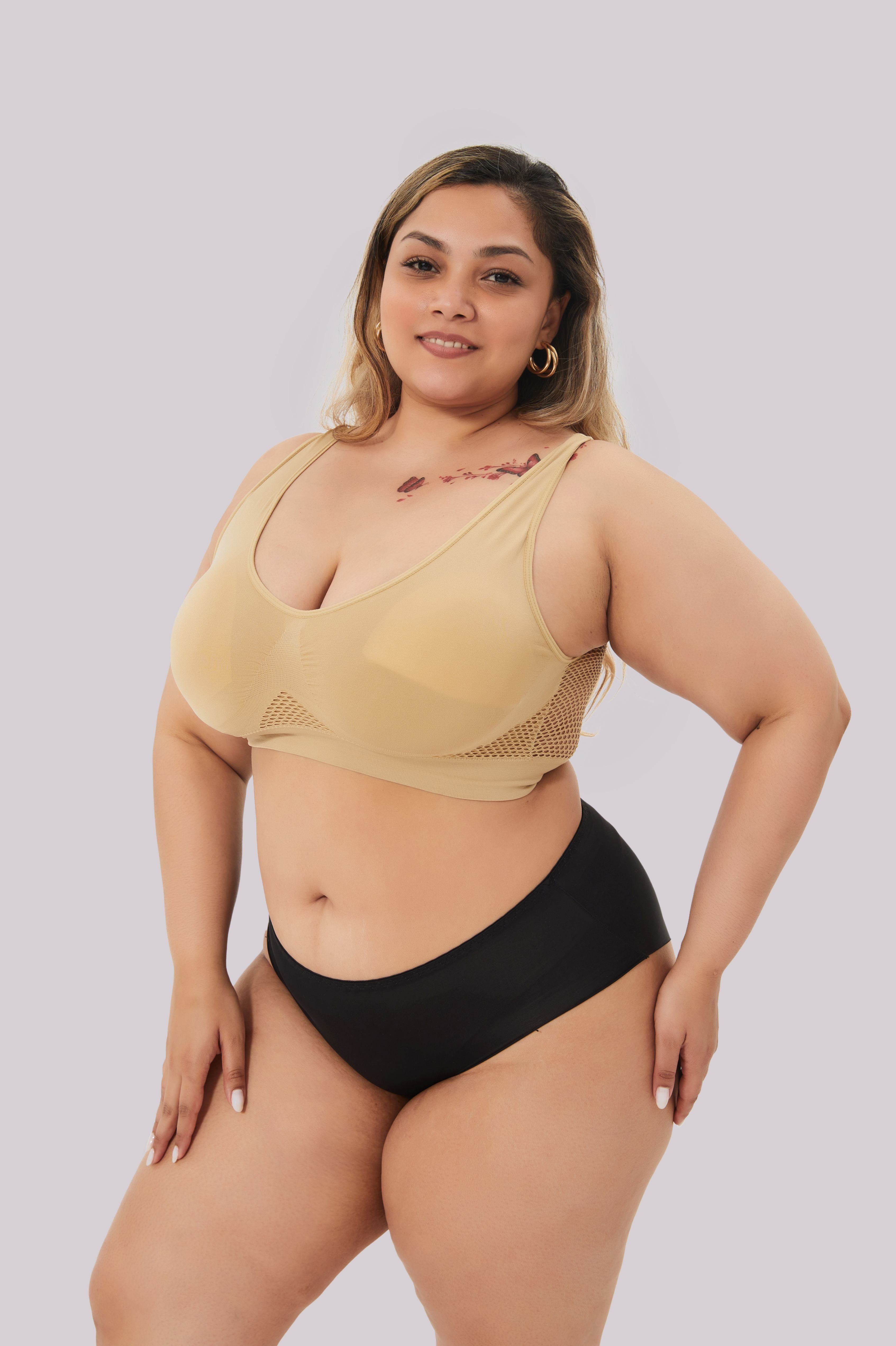 MissKlara PowerFit – Atmungsaktiver Push-Up BH für Sport