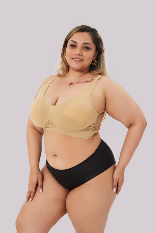 MissKlara PowerFit – Atmungsaktiver Push-Up BH für Sport