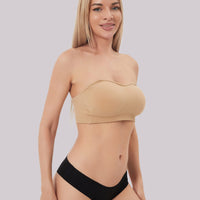 MissKlara SoftBand - Komfortabler Bandeau-BH
