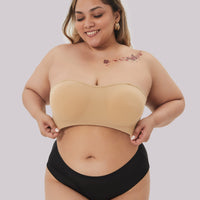 MissKlara SoftBand - Komfortabler Bandeau-BH