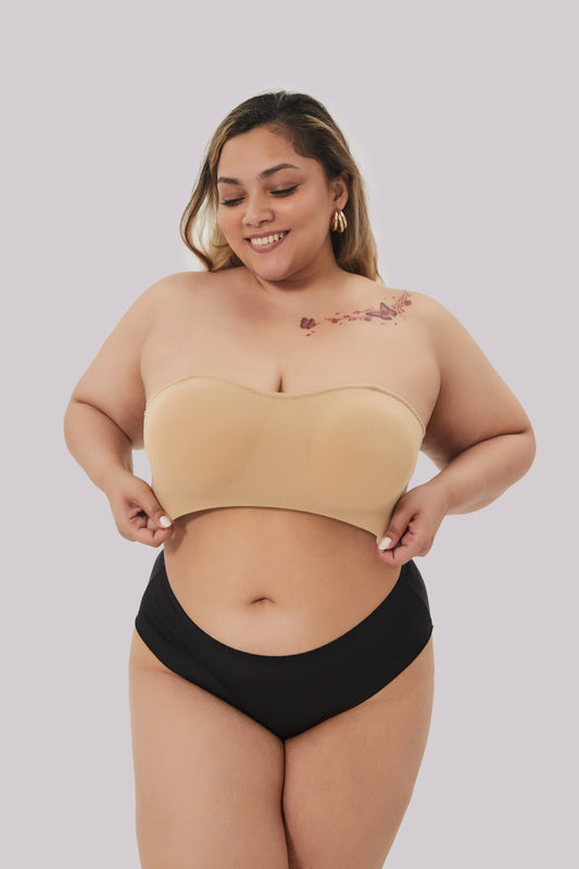 MissKlara SoftBand - Komfortabler Bandeau-BH