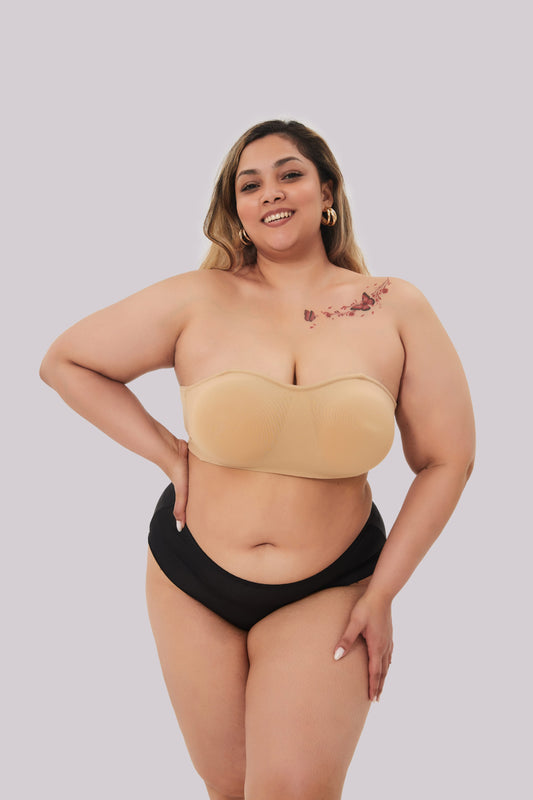 MissKlara SoftBand - Komfortabler Bandeau-BH